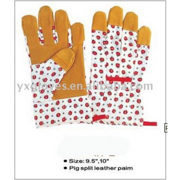 Garden Glove-Flower Fabric Glove-Safety Glove-Cheap Glove-Labor Glove-Work Glove